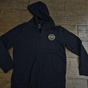 Kids Van's hooded zip up sweater